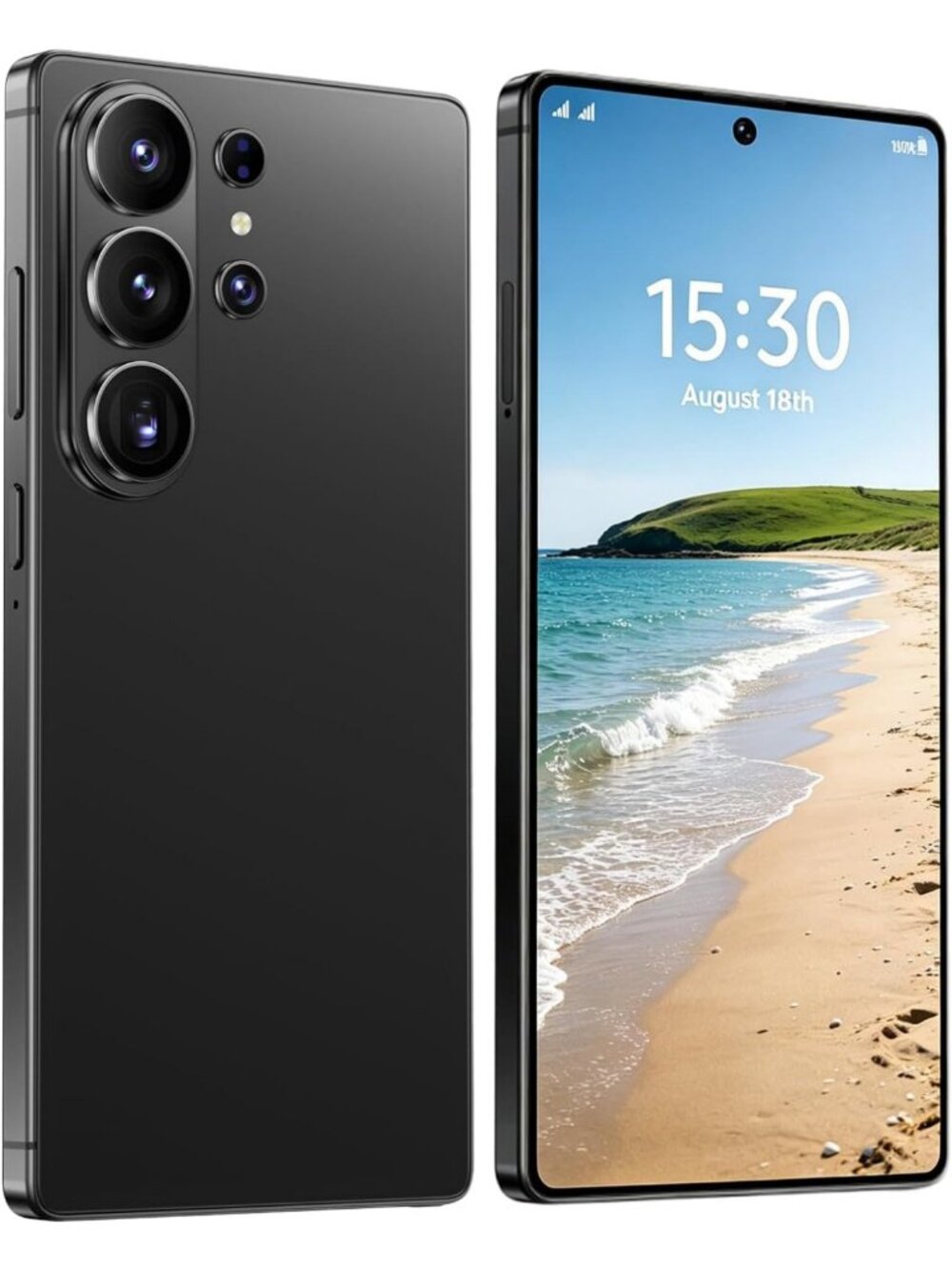 Unlocked 4G Smartphone, 6.6'' HD Display, Dual SIM, 21MP Camera, Android 12